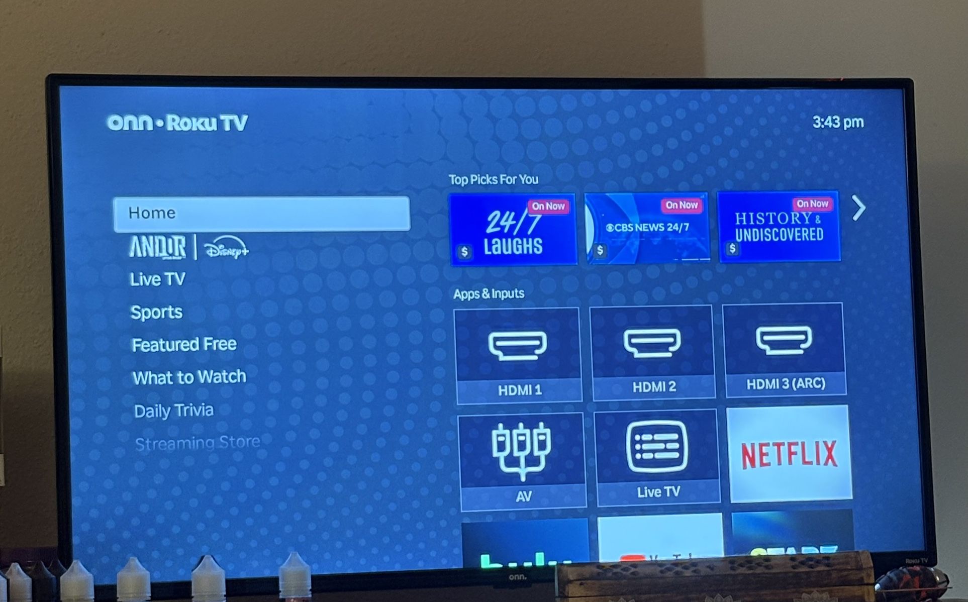 40” ONN Roku Tv
