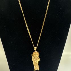 10k gold necklace set