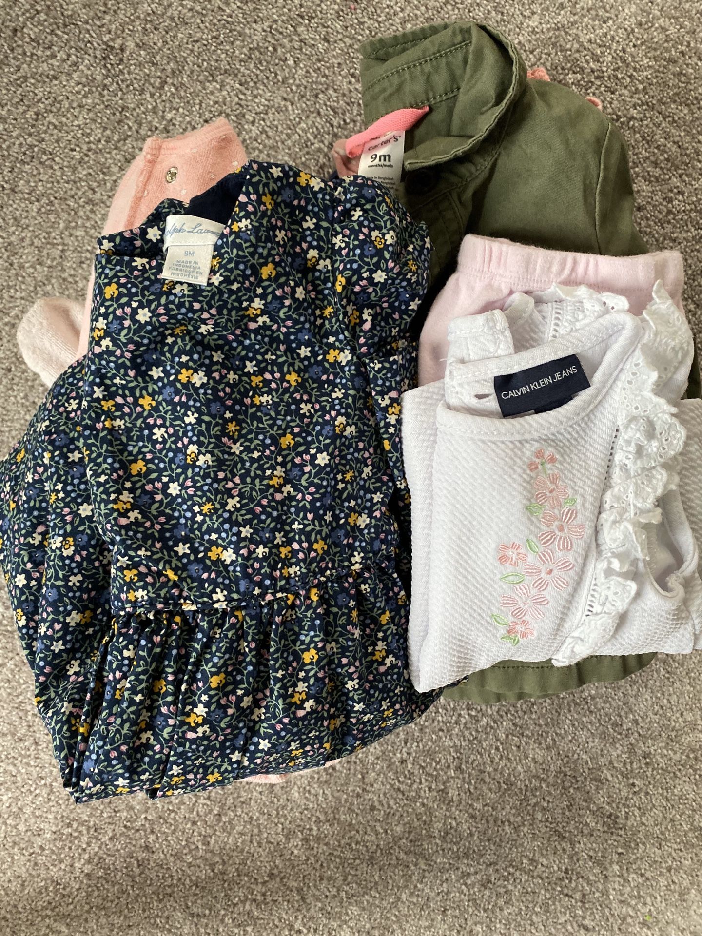9 months baby clothes.