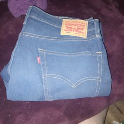 505 Levi's Mens Jeans Dark Blue 