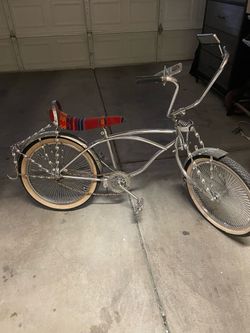 20 inch Chrome lowrider bike