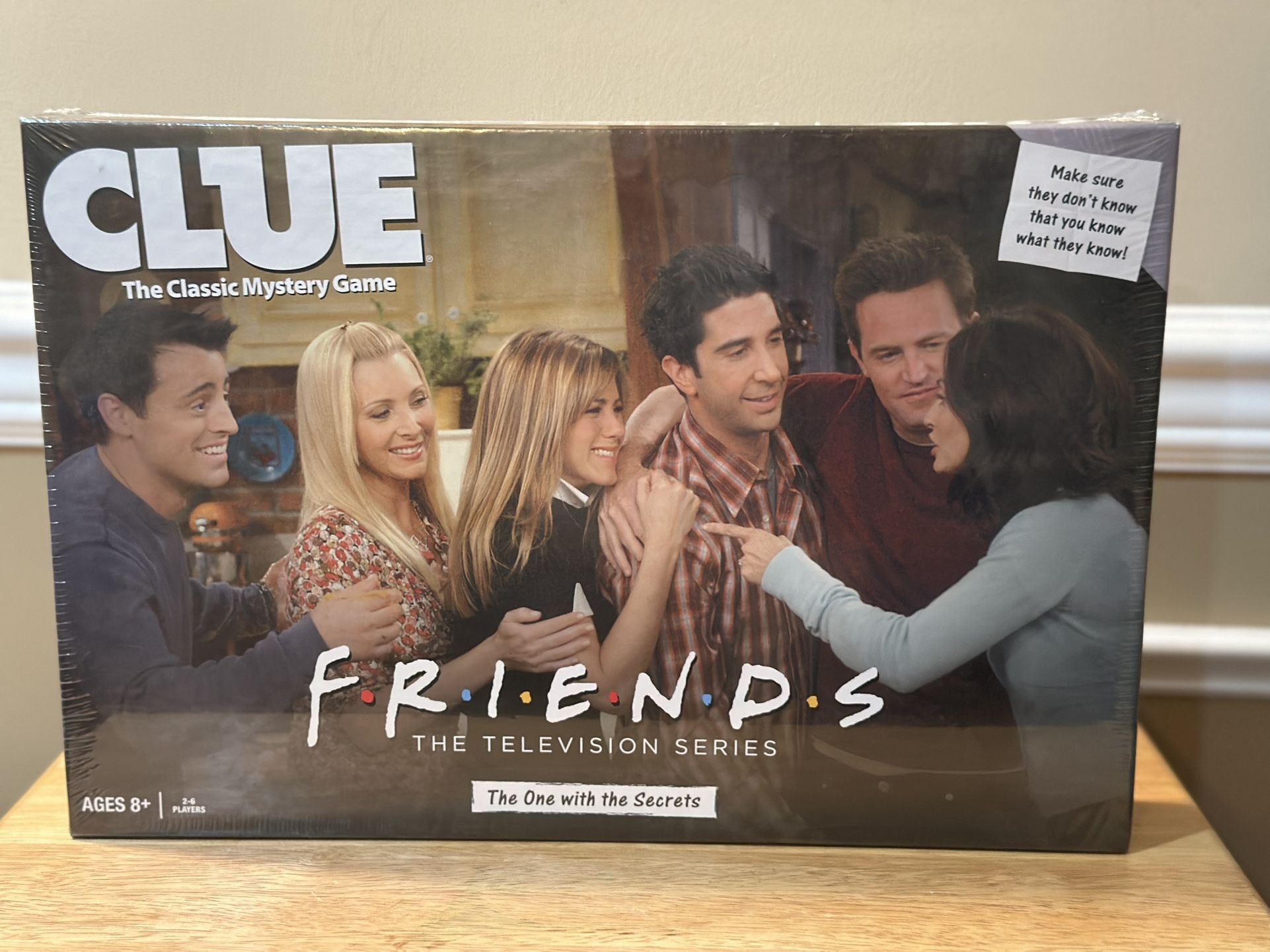 Brand New Friends Clue Game 