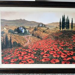 Field Of Flowers Painting