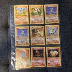 Vintage Pokémon Cards