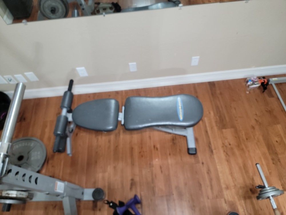 Incline Bench, Sit Up, Decline Bench