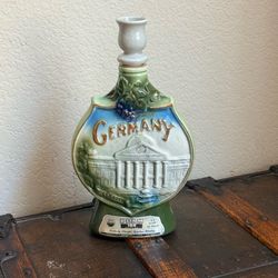 Vintage Jim Beam Germany Wiesbaden Regal China Whiskey Decanter w/ Original Stopper