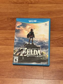 Zelda Breath of the Wild Wii U 