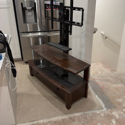 TV mounted Cabinet Stand w/drawer