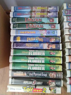 Vtg Collection Disney VHS Movies