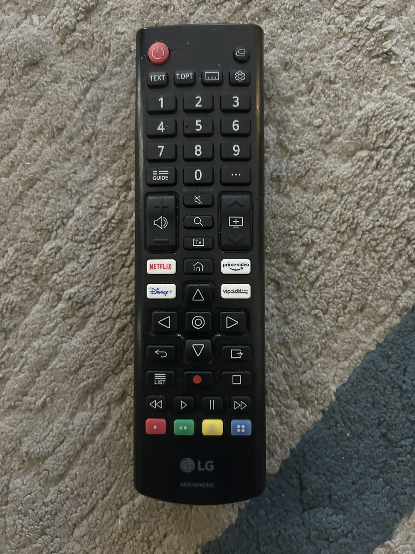 LG TV Remote Control 