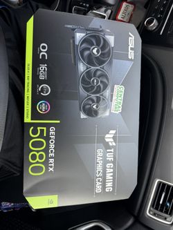 ASUS TUF NVIDIA 5080 OC IN HAND !