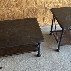 Coffee And End Table 