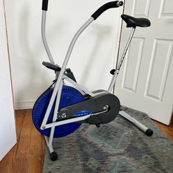 Stationary Bike With Elliptical Handles