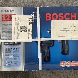 Bosch 12-volt 2-Tool Power Tool Combo Kit