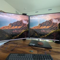 LG Dual Up Monitors