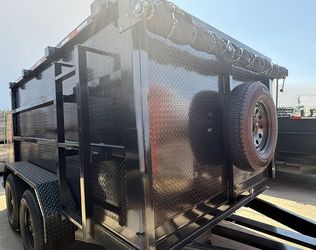 Brand New 8x4x12 Hydraulic Utility Dump Trailer 💎