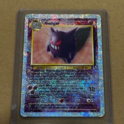 2002 Pokemon Legendary Collection #11 Gengar Reverse Holo Foil (HP)