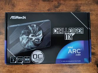 GPU Intel Arc A380 6 GB GDDR6 ASRock