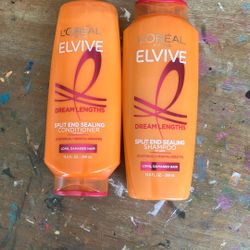 L’Oréal Elvive High Porosity Shampoo and Conditioner. New