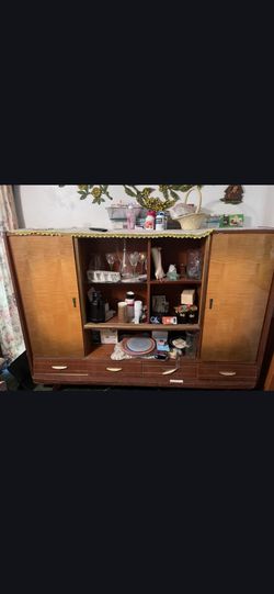 Oak China Cabinet
