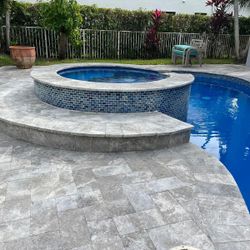 6x12x1 Silver Grey Sandblasted 