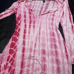 Tie dye dress