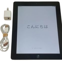 A1397 Apple iPad 2 CDMA 16GB Black iOS Tablet Reset Tested Working grade A