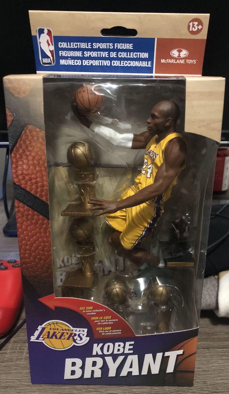 Numbered Kobe Bryant Action Figure!!