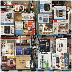 HUGE WAREHOUSE SALE BREVILLE /NINJA /KEURIG / POWER XL AND MORE! ALL BRAND NEW KITCHEN ESSENTIALS 