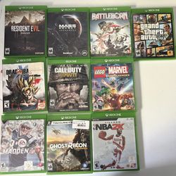 Xbox -10 Game Lot 