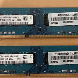 DDR3 -1333Mhz RAM (2x4GB)