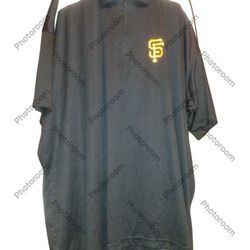 Mens San Francisco Giants Polo Plus Size