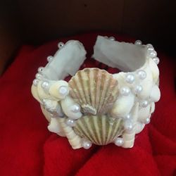 Child Size Handmade Sea Shell Crown