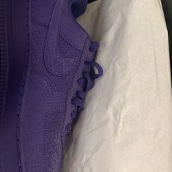 Kobe Court Purple AF1 Size 11 Brand New 