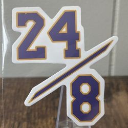 Kobe Bryant 24/8 Sticker