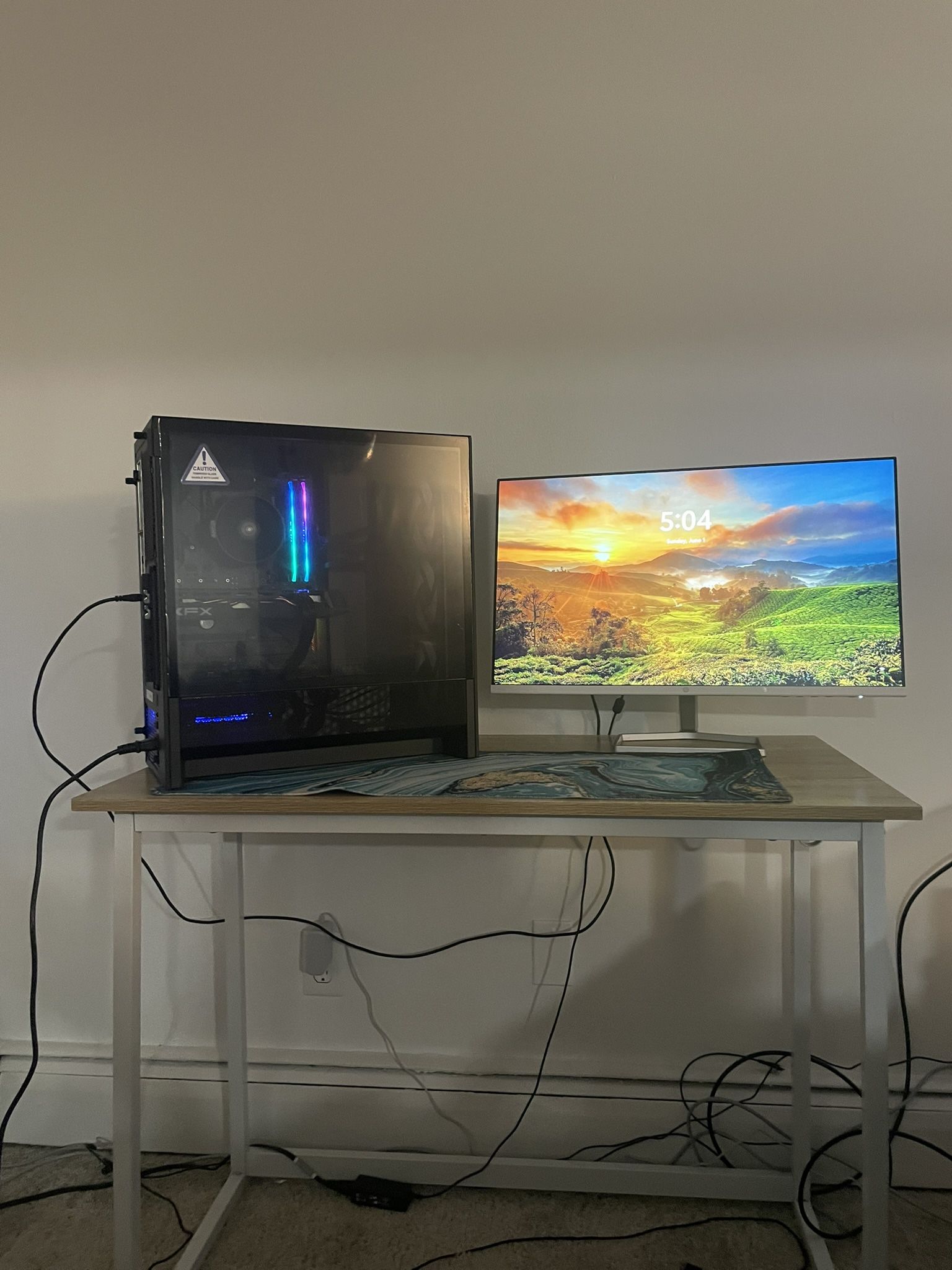 Gaming Pc And Monitor