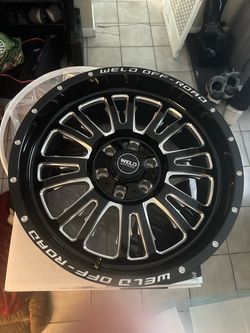 Weld Off-Road Wheel Black Milled