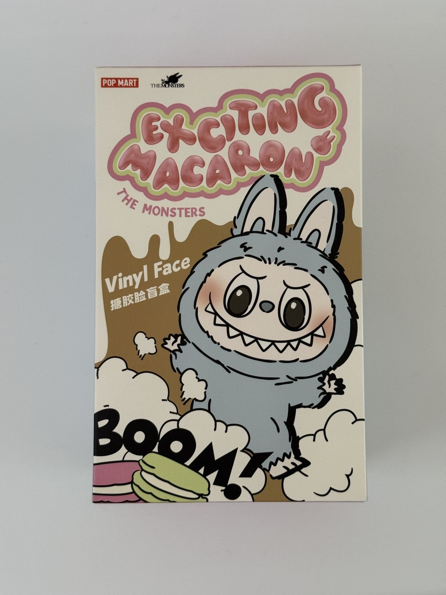 Labubu Exciting Green Grape Exciting Macaron The Monsters Vinyl Face Pop Mart Blind Box