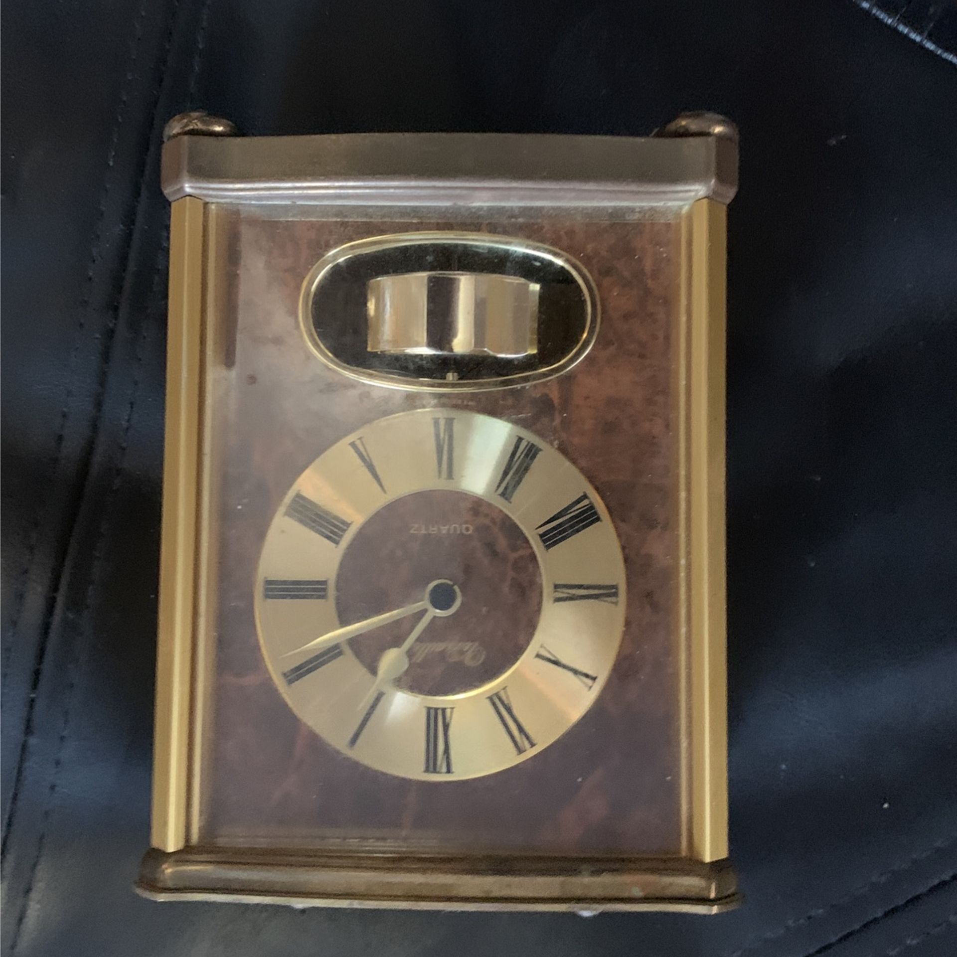 Vintage Versailles Quartz Pendulum Mantel Clock West Germany