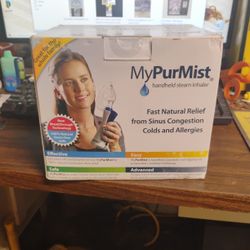 My Purmist Handheld Steam Inhaler Brand New In Box