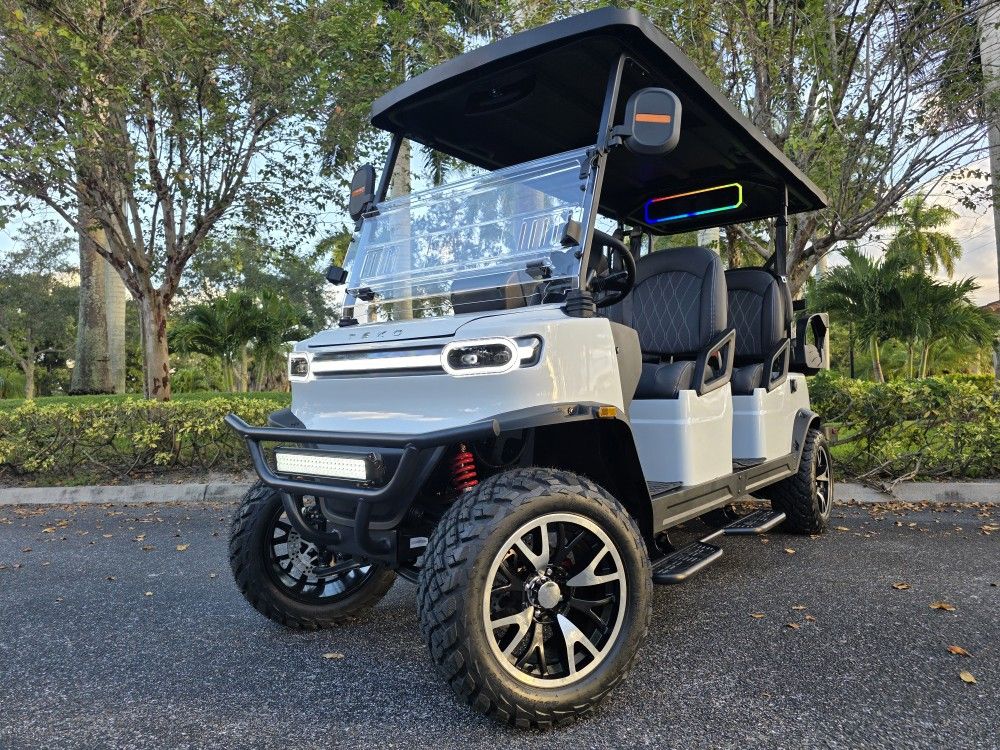2026 Teko Trophy Plus Golf Cart- LITHIUM 6 Passenger Car