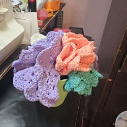 Dish Rag Bouquet
