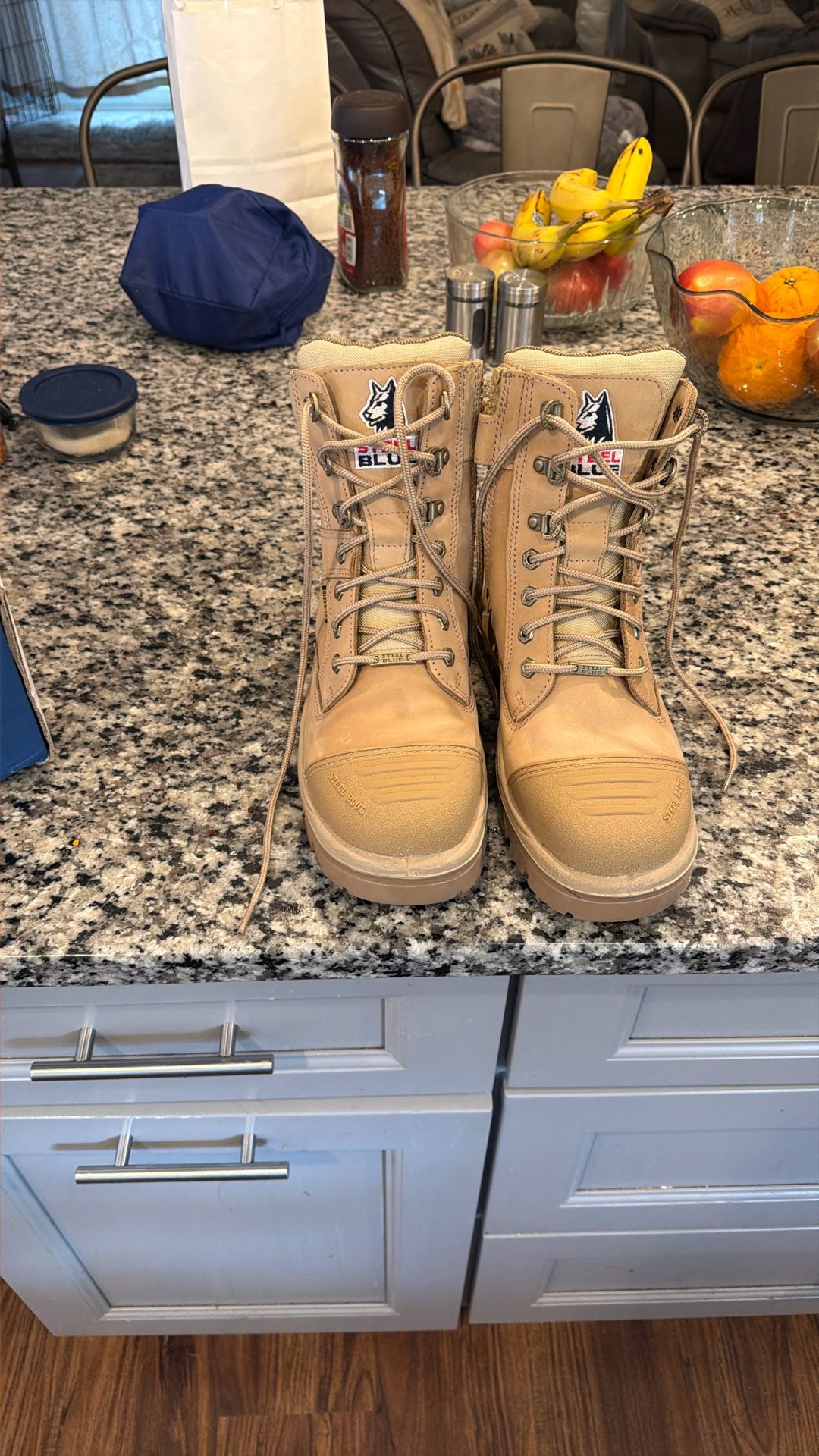 Work Boots Steel Toe