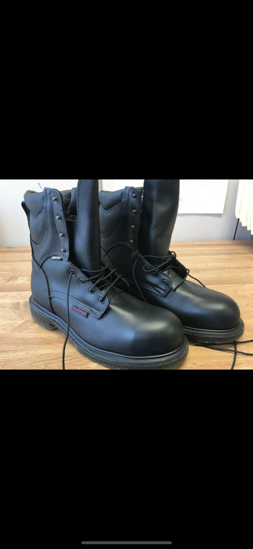 Red Wing Steel Toe Work Boots