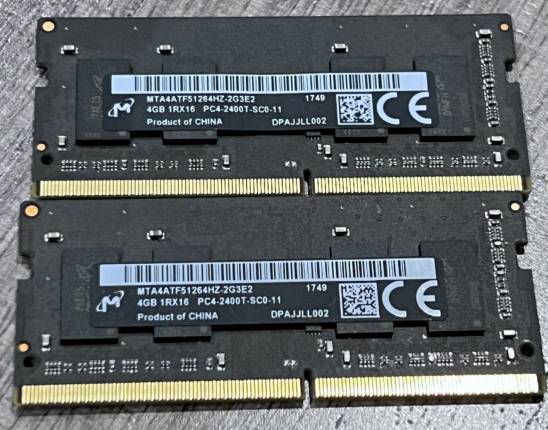 iMac DDR4 memory modules