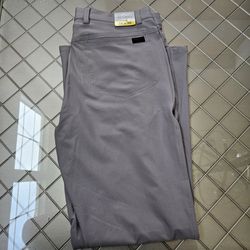 Men's Greg Norman Gray Pants Size 32x30