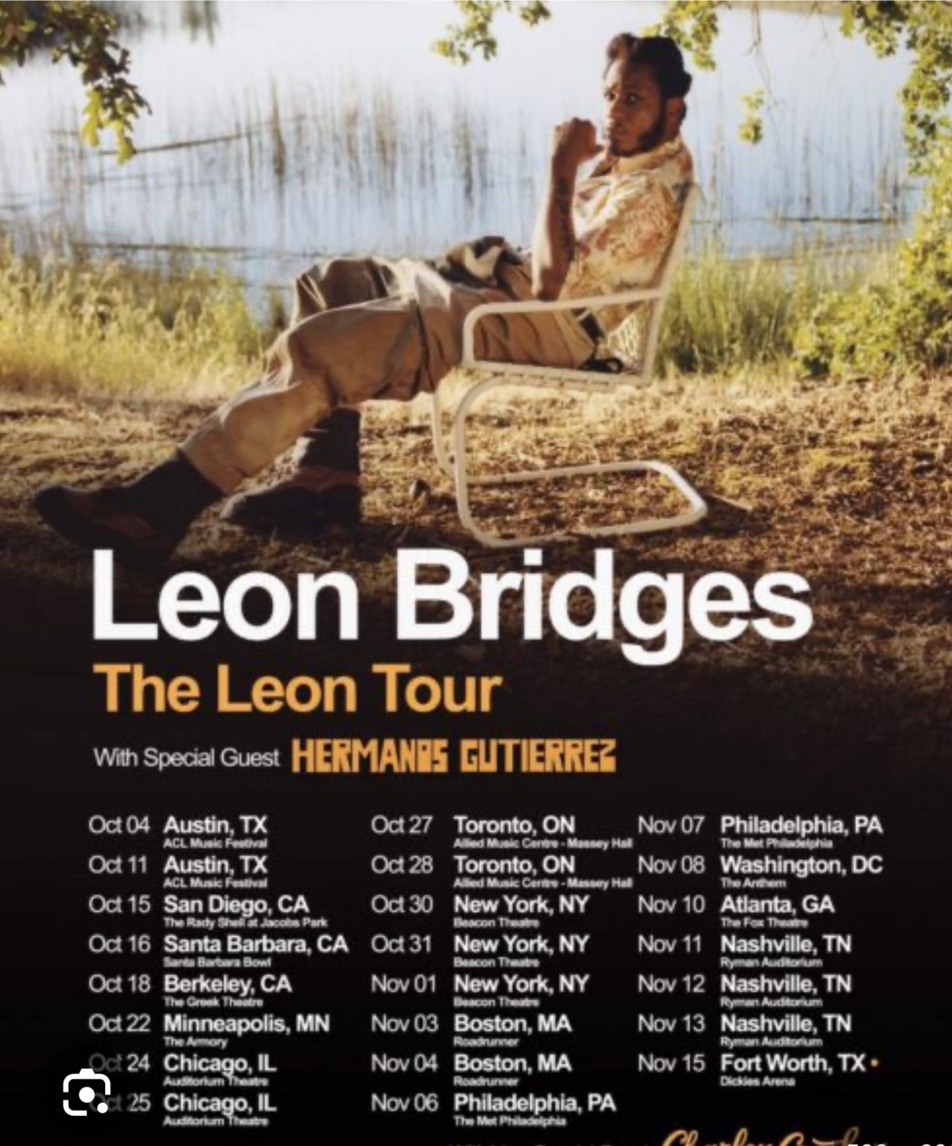 Leon Bridges Tickets (2)