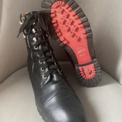 Red Sole Combat Boots