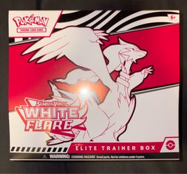 White Flare Elite Trainer Box