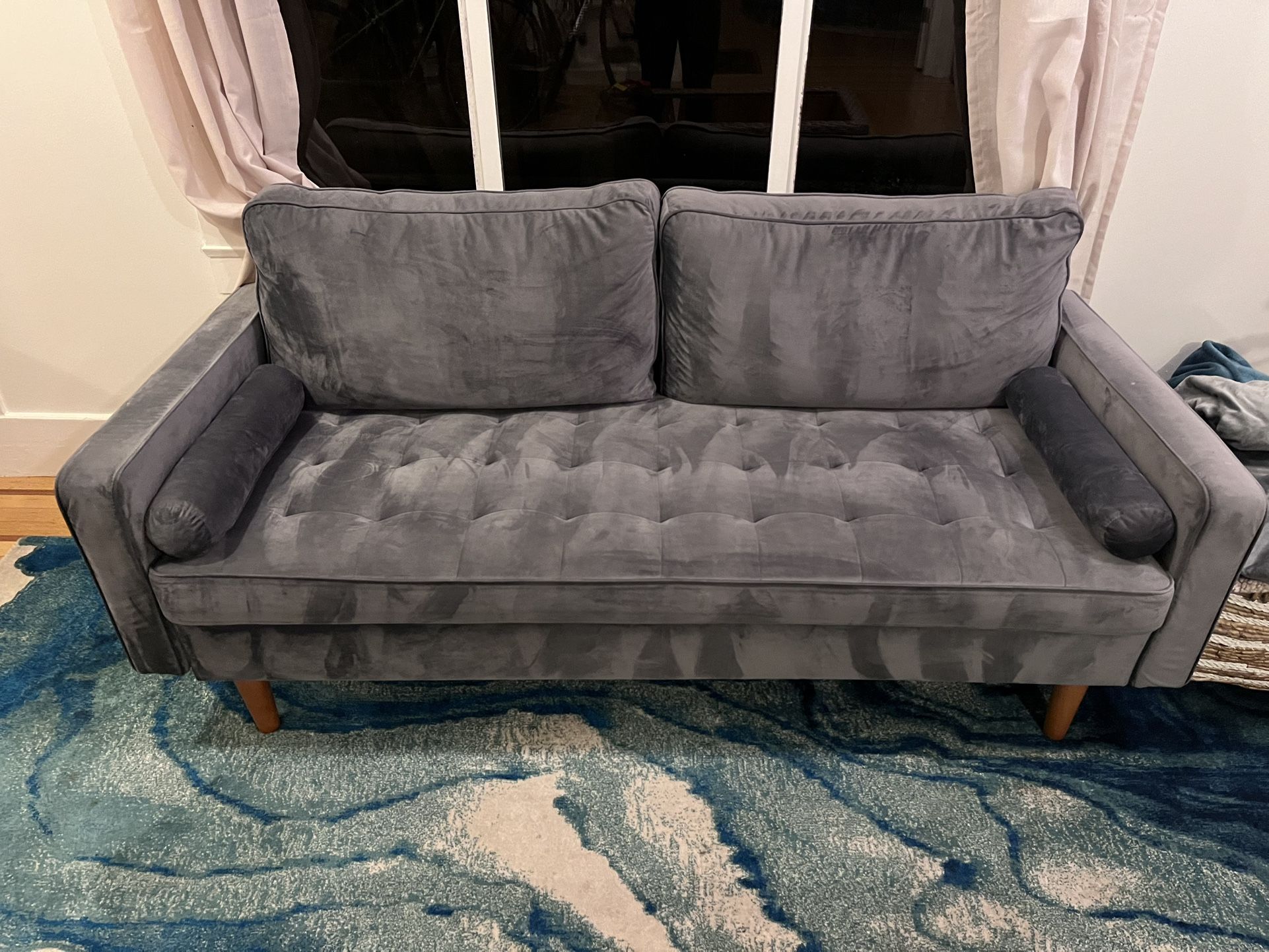 $100 Grey Couch